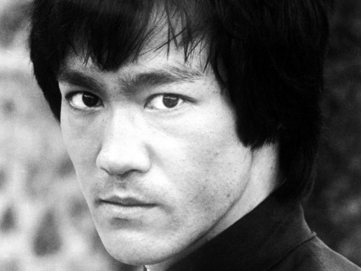 Bruce Lee. Detailed portrait.