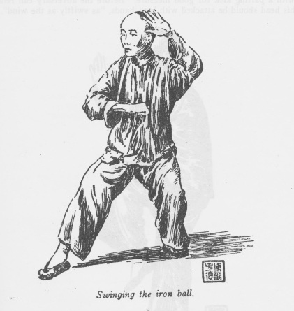 Image of a Taiji Boxer.  Source: Burkhardt, 1953.